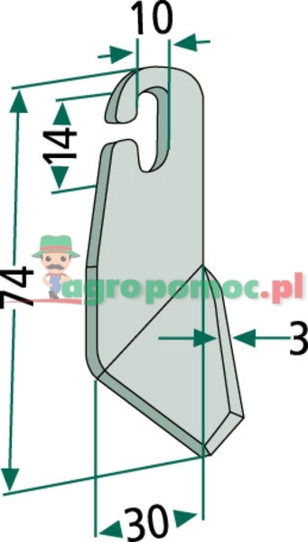 Wing blade | 994123 | zdjęcie nr 2