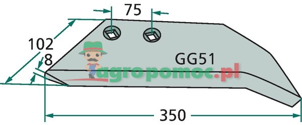 Wing share | 63425010, GG51 | zdjęcie nr 2