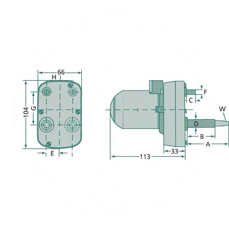 Wiper motor | zdjęcie nr 2
