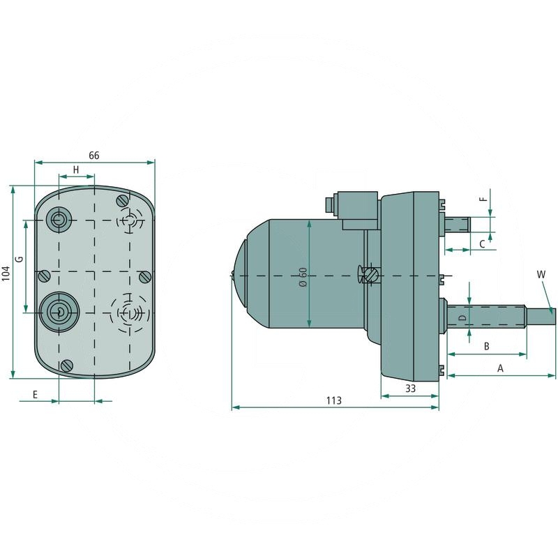 Wiper motor | zdjęcie nr 2