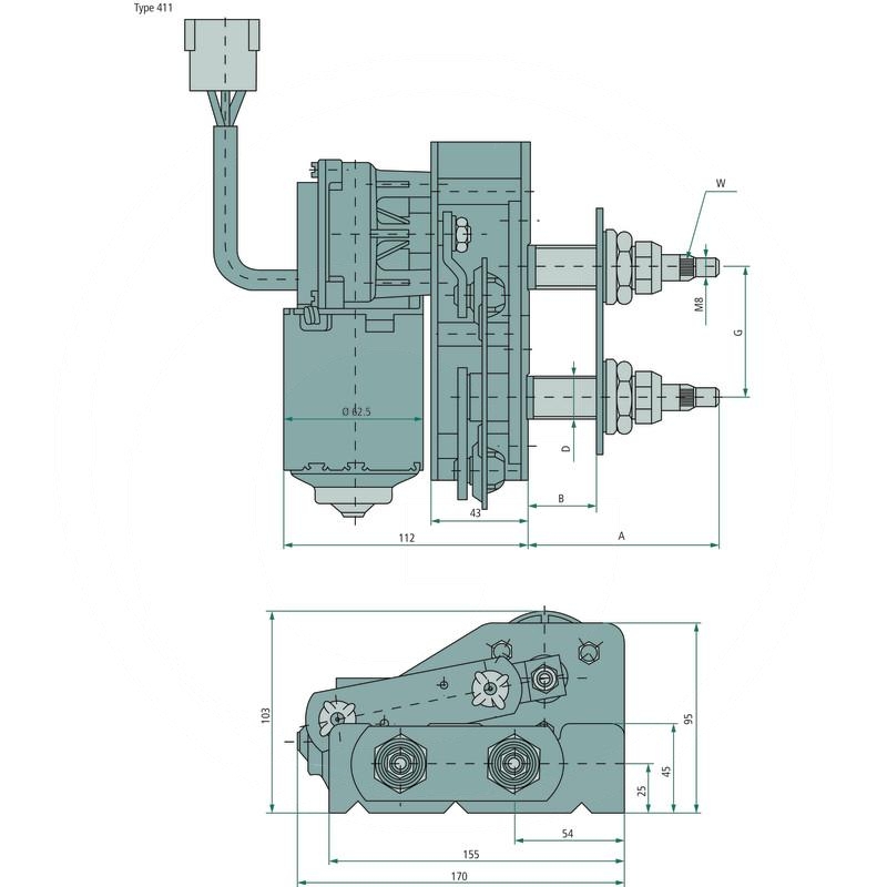 Wiper motor | zdjęcie nr 2