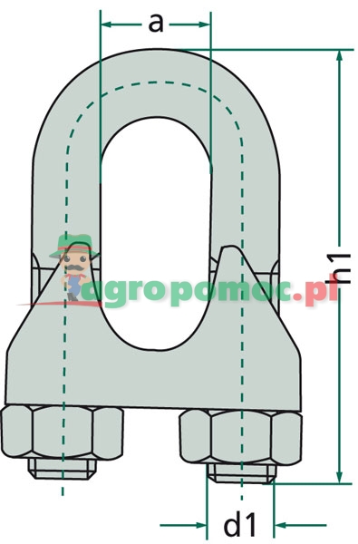 Wire cable clamp | zdjęcie nr 2