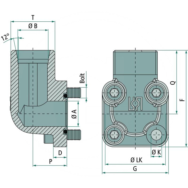 WP flange 35-16S | zdjęcie nr 2