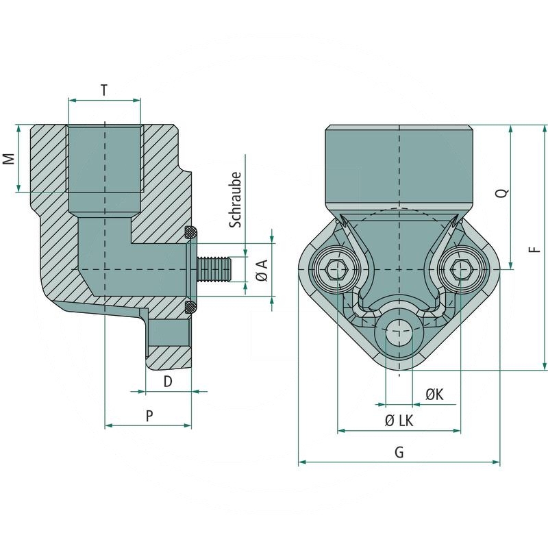 WP flange LK40-1/2" | zdjęcie nr 2