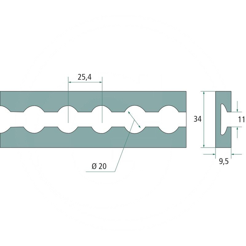 Airline lashing rail | zdjęcie nr 2