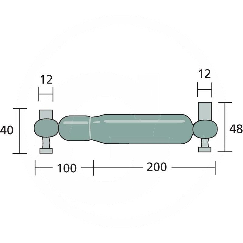 AL-KO Axle shock absorber | 244 084 | zdjęcie nr 2