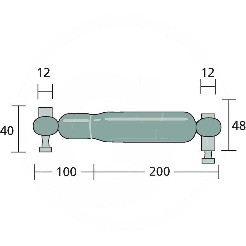 AL-KO Axle shock absorber | 244 085 | zdjęcie nr 2