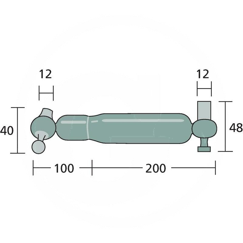 AL-KO Axle shock absorber | 244 086 | zdjęcie nr 2