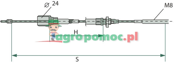 AL-KO Brake cable | zdjęcie nr 2