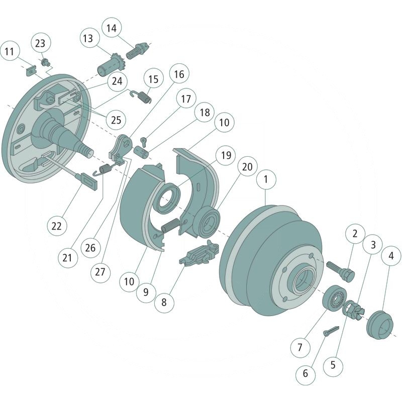 AL-KO Brake drum | zdjęcie nr 2