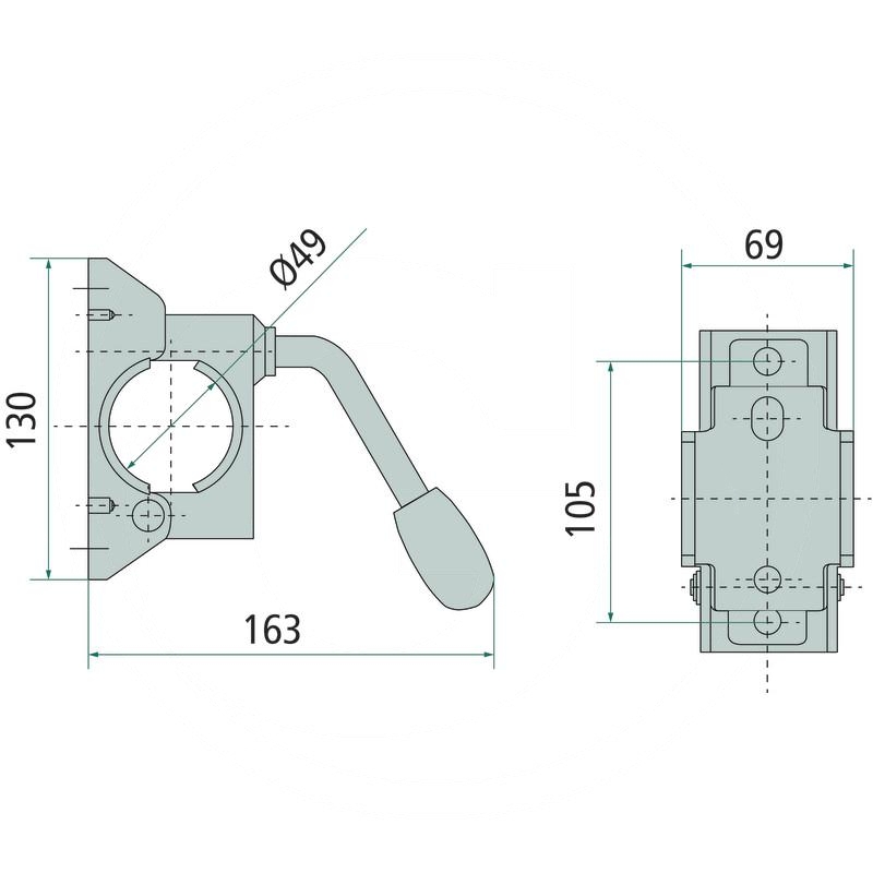 AL-KO Clamp bracket | zdjęcie nr 2