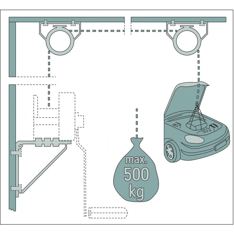 AL-KO Garage wall holder | zdjęcie nr 2