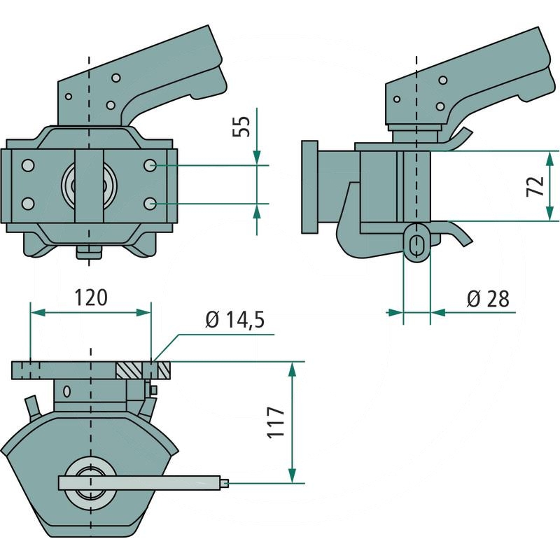 AL-KO Open-end hitch | zdjęcie nr 2