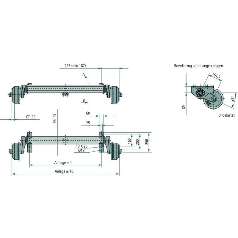 AL-KO Single axle ball complete | zdjęcie nr 2