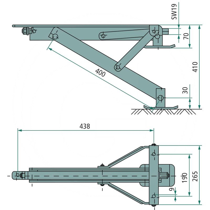 AL-KO Wind-out support | zdjęcie nr 2