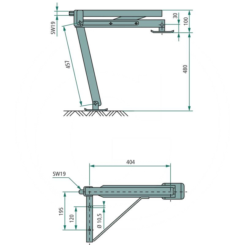 AL-KO Wind-out supports | zdjęcie nr 2