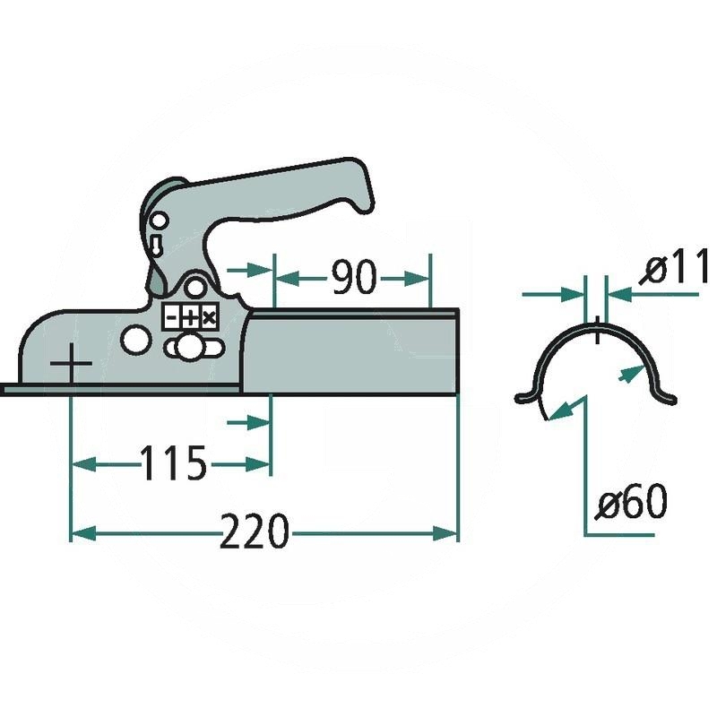 ALBE Tow ball hitch | zdjęcie nr 2