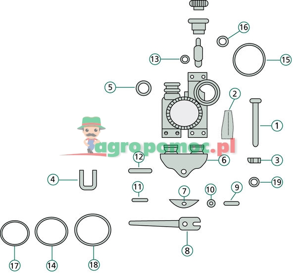 Amazone Dosing tap | 919731, ZF032, 7216310 | zdjęcie nr 2