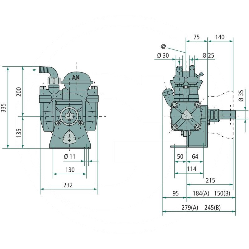 Annovi Reverberi Piston diaphragm pump | zdjęcie nr 2