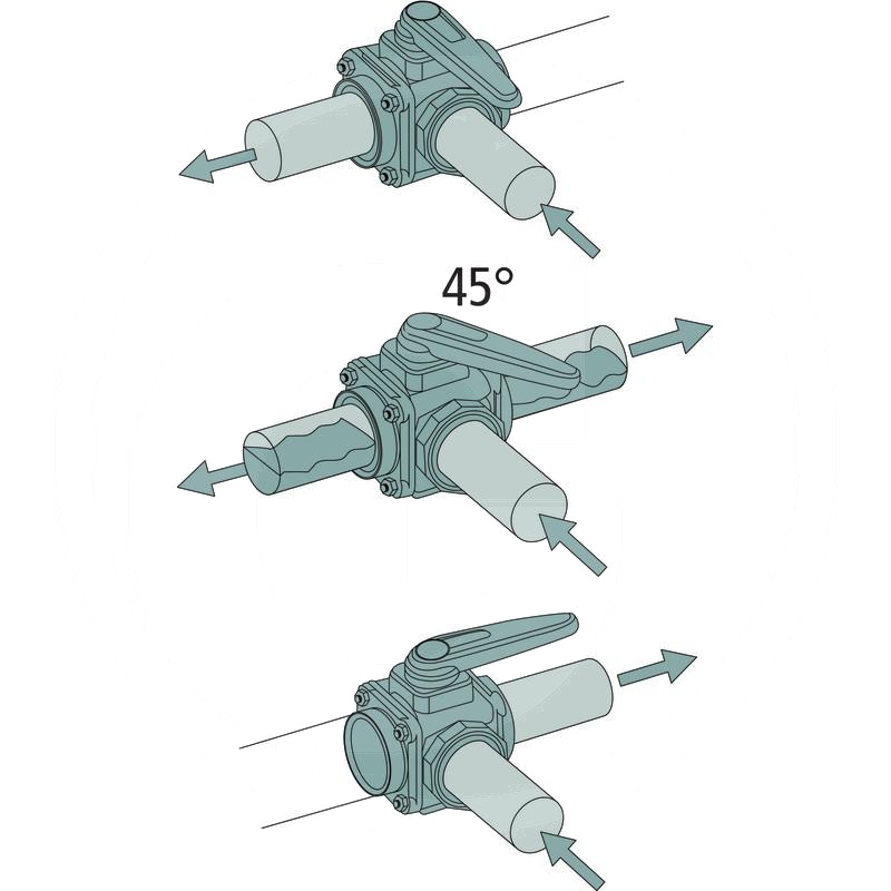 ARAG 3-way ball valve | zdjęcie nr 2