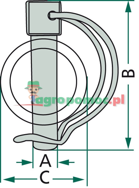 Blister Hinged lynch pin | zdjęcie nr 2