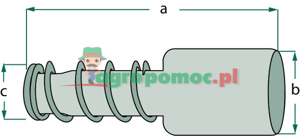BONDIOLI & PAVESI Sliding pin compl. | zdjęcie nr 2