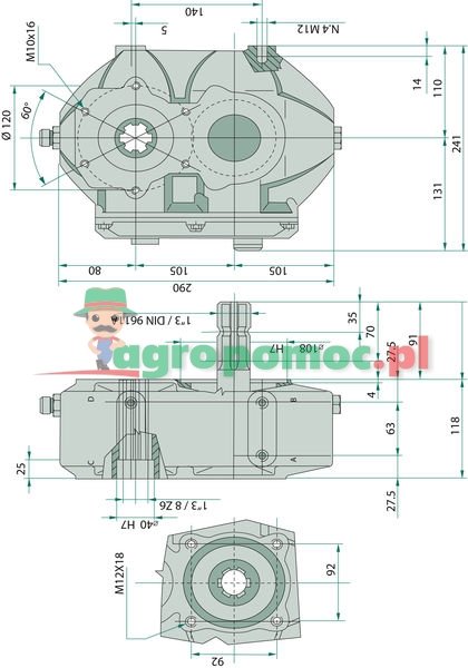BONDIOLI & PAVESI Spur gear M7 | zdjęcie nr 2