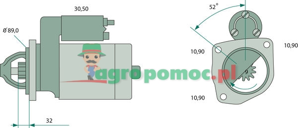 Bosch Starter | 01178026, 00179318 | zdjęcie nr 2