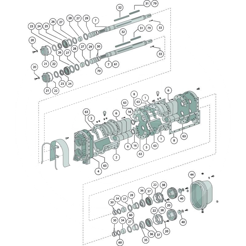 B&P Shaft seal | 5030300033 | zdjęcie nr 2