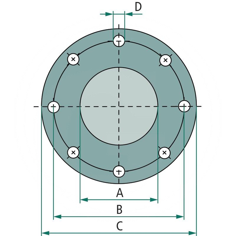 B&P Square round flange | zdjęcie nr 2