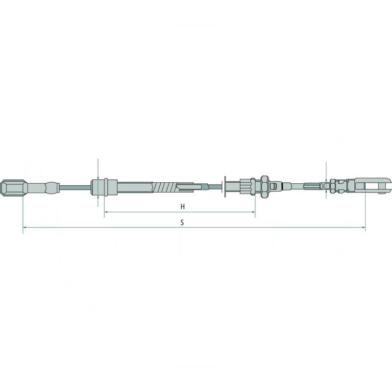 BPW Brake cable | zdjęcie nr 2