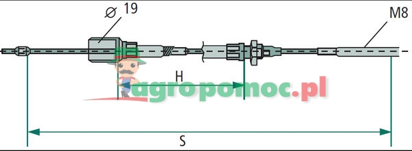 BPW Brake cable | zdjęcie nr 2