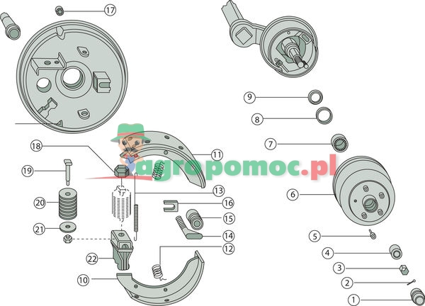 BPW Brake drum | 10.30.500516 | zdjęcie nr 2