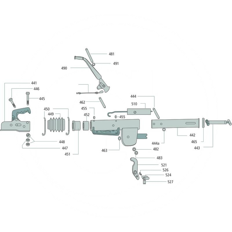 BPW Hand brake lever | zdjęcie nr 2