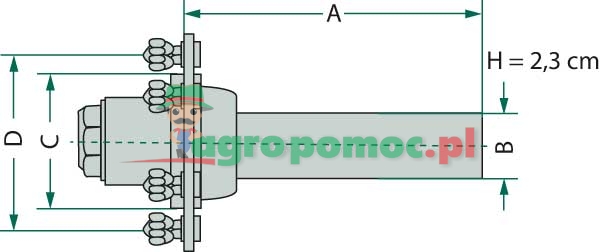 BPW Stub axle | zdjęcie nr 2