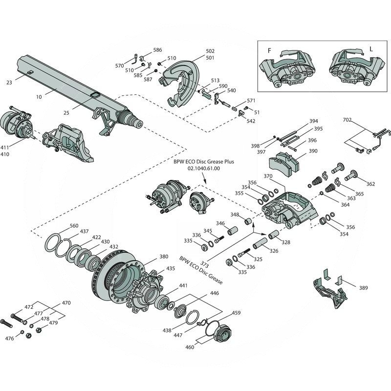 BPW Trailer disc brakes | zdjęcie nr 2