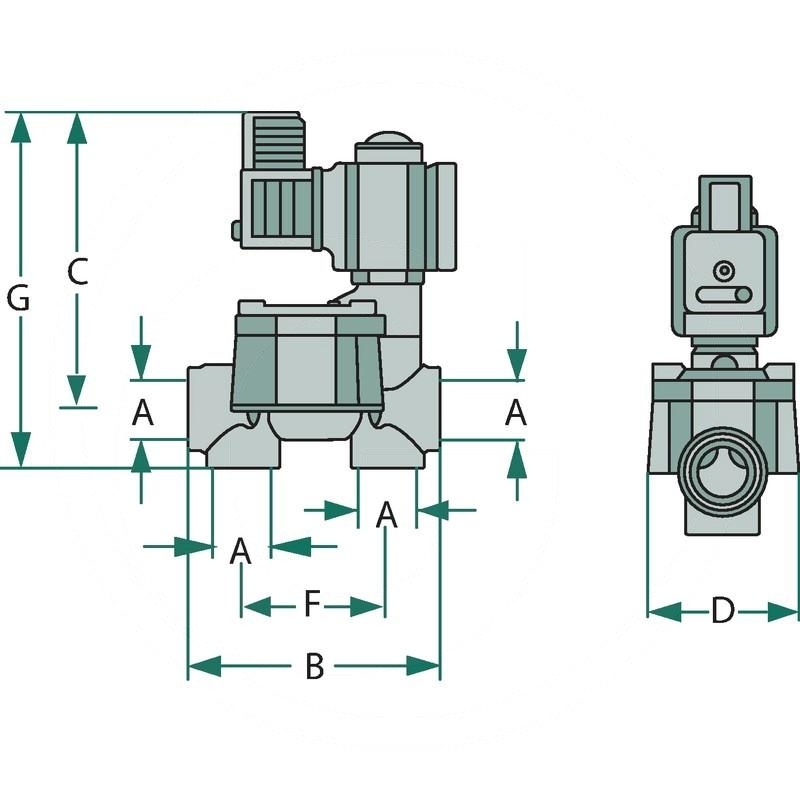 Braglia Boom section solenoid valve | 201.1915.3 | zdjęcie nr 2