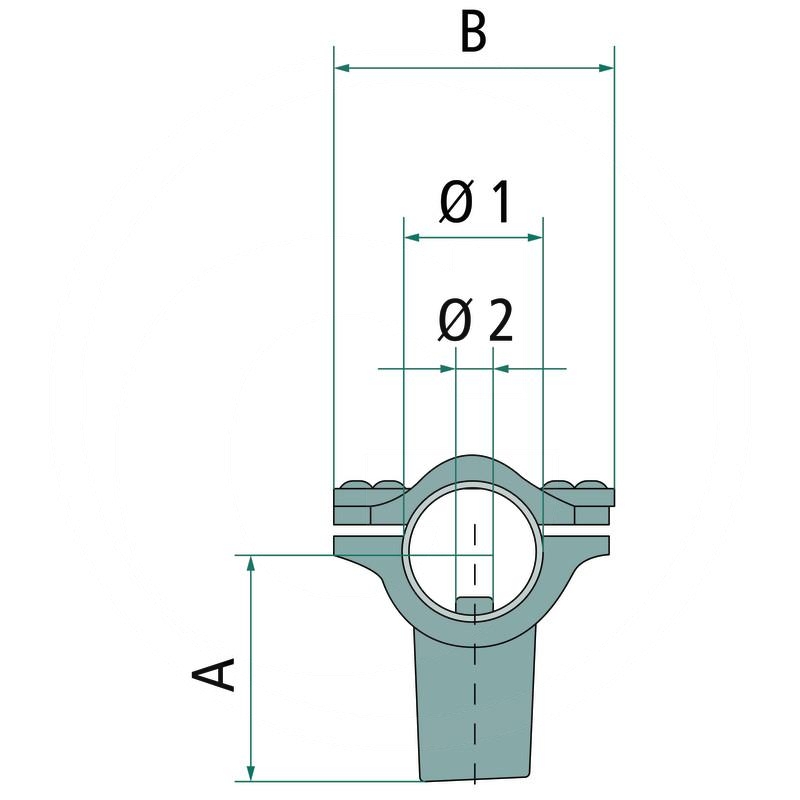 Braglia Installation clamp | zdjęcie nr 2