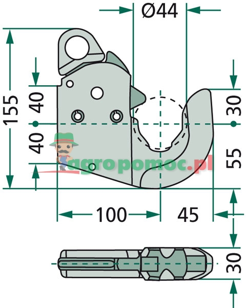 CBM Lower link quick coupler (individual) | zdjęcie nr 2