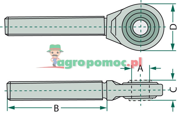 CBM threaded spindle | zdjęcie nr 2