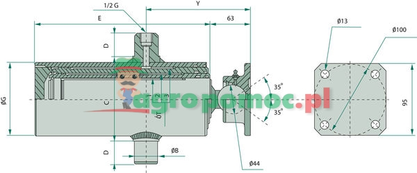 Chapel Tel Zyl-AO-K-45-61-76-91 H726 | zdjęcie nr 2