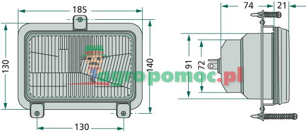 Cobo Main headlight | 5165824 | zdjęcie nr 2