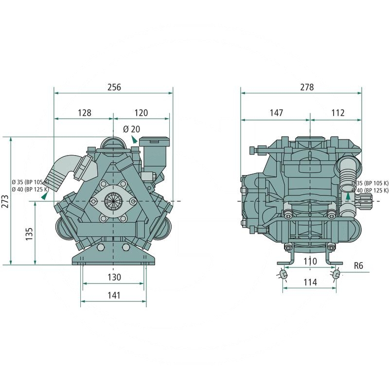 Comet Piston diaphragm pump | zdjęcie nr 2
