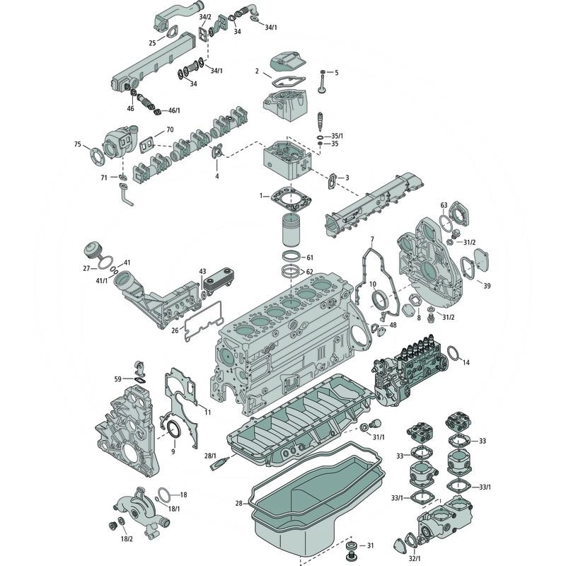 Elring Dichtungssatz Zylinderkopf | zdjęcie nr 1