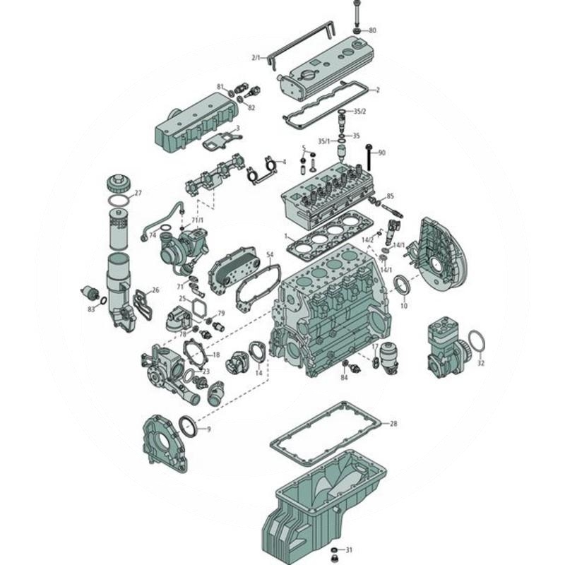 Elring Head gasket set | 9040107920 | zdjęcie nr 2