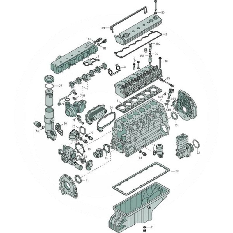 Elring Head gasket set | 9060108720 | zdjęcie nr 2