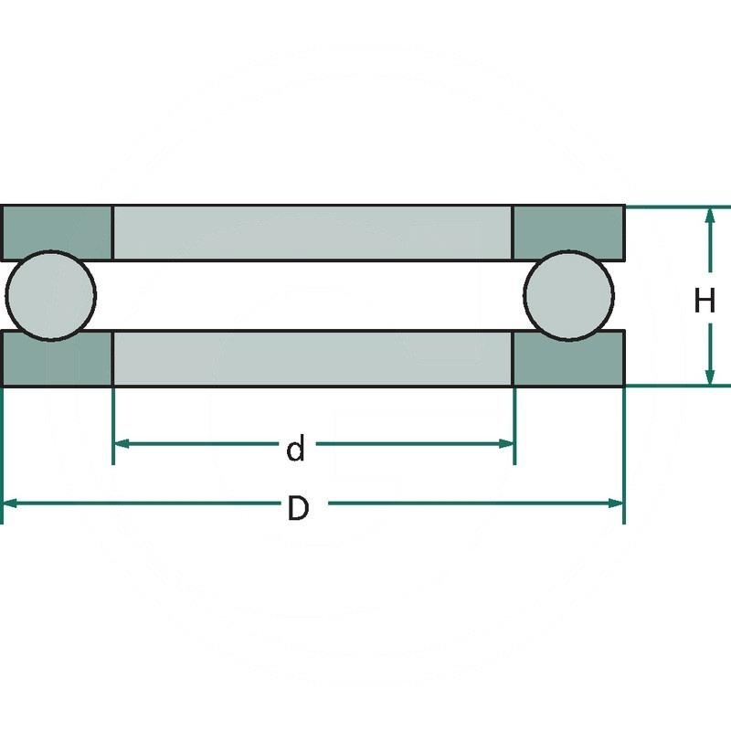 FAG Axial deep-groove ball bearing | zdjęcie nr 2