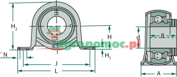 FAG Pillow block housing unit | zdjęcie nr 2