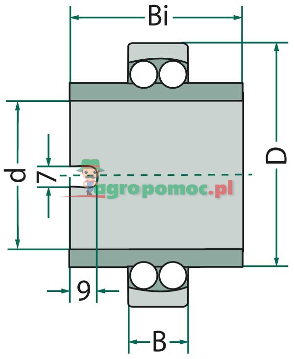 FAG Self-aligning ball bearing | zdjęcie nr 2