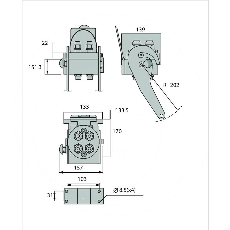 Faster Coupling sleeve 2P506-4-38G F C | 2P506-4-38G F C | zdjęcie nr 2